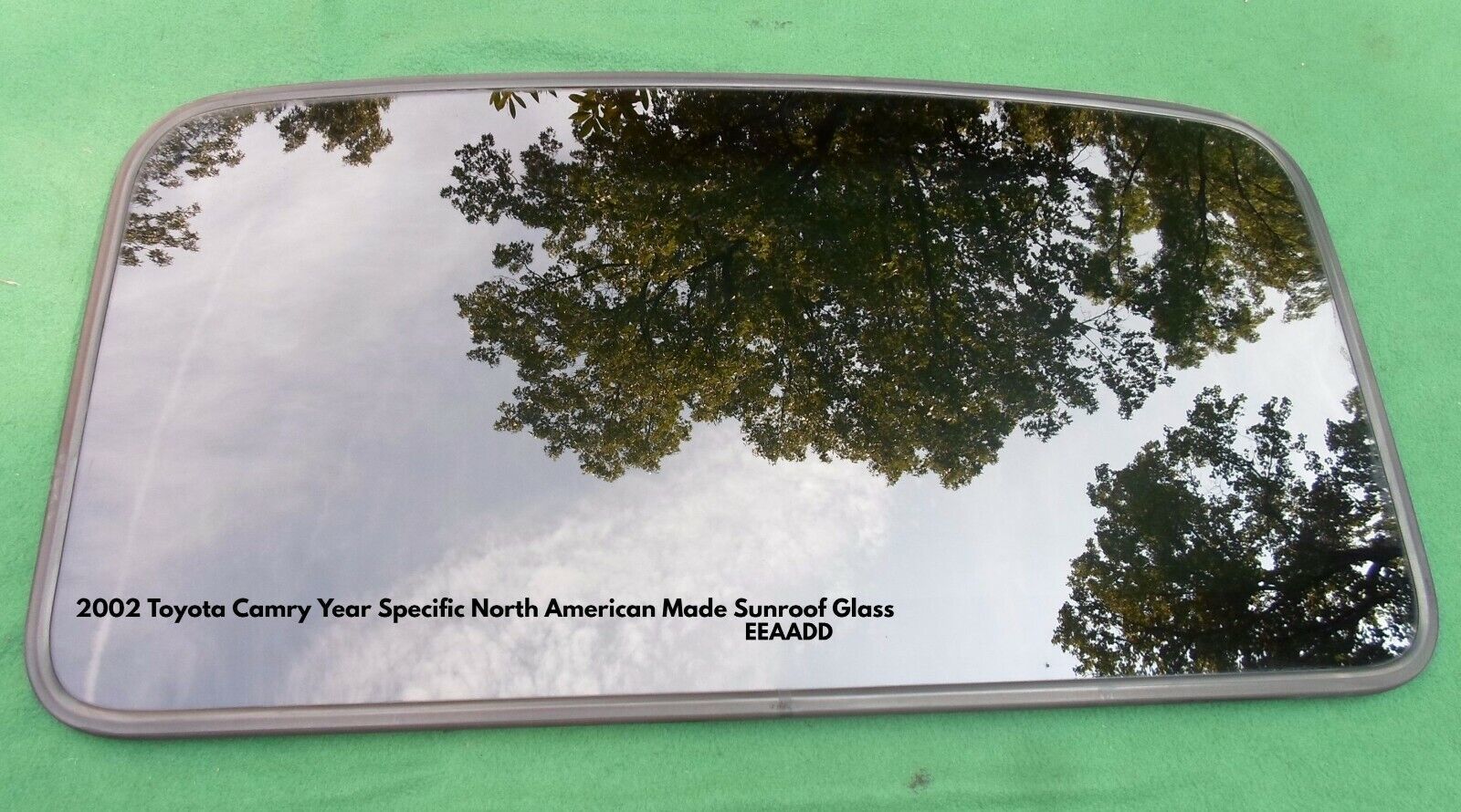 2002 TOYOTA CAMRY YEAR SPECIFIC USA BUILT OEM FACTORY SUNROOF GLASS FREE SHIP - £145.38 GBP