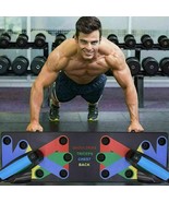 1 Push Up Rack Board 9 Body Building Fitness Exercise Men Women Tools Se... - £30.17 GBP
