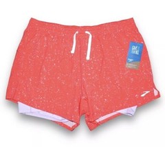 NWT Brooks Women&#39;s Empower Her Moment 5&quot; 2-in-1 Running Shorts, Size Large - $34.61
