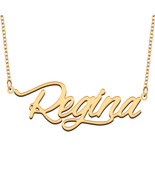 Regina Name Necklace for Best Friend Family Member Birthday Christmas Gift - €13,63 EUR