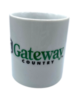 Gateway Computer Coffee Mug Gateway Country Excellent - $17.77