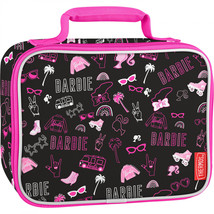 Barbie Girl Glitter Thermos Insulated Lunch Box Multi-Color - £21.48 GBP