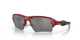OAKLEY FLAK 2.0 XL Sunglasses OO9188-H259 Red Tiger Frame W/ PRIZM Black... - £74.30 GBP
