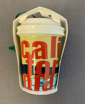 STARBUCKS 2017 CALIFORNIA CUP TO GO CUP ORNAMENT CERAMIC NEW - £12.54 GBP