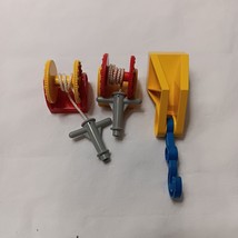 Vintage Duplo Winch Mount  with Rope &amp; Hose Nozzle + Hook Lot of 3 - £4.76 GBP