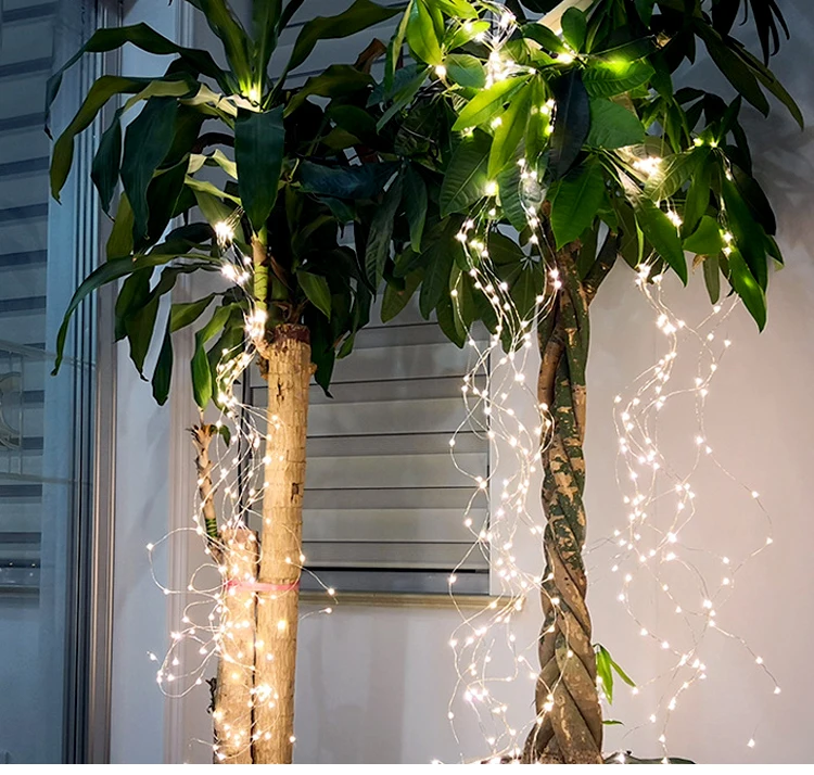 LED Outdoor Solar Lamp String Lights 100/200 LEDs Fairy Holiday Christmas Party  - £150.16 GBP