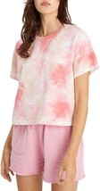 Sanctuary Womens Casual Crop T-Shirt Pink XL  - £19.28 GBP