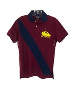 Mens Size Small Ralph Lauren Polo Custom Fit Double Pony Polo Rugby Shir... - £22.44 GBP