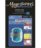 Taylor Seville Magic Pins  Flat Head Extra Fine Blue  - $21.45
