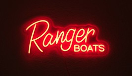 Ranger Boats - Red Neon LED Wall Mounted Light 20&quot; x 10&quot; - $69.99