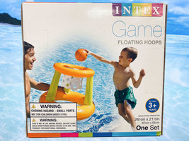 Intex Game Floating Hoops Swimming Basketball Pool Toy Game Family Kids Fun Play - £11.88 GBP