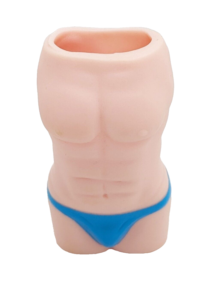 Pumped Muscle Man Silicon Waterproof Bottom Big Bic Lighter Case