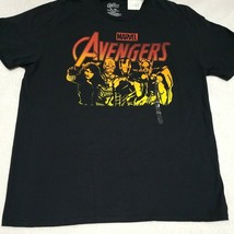 Marvel Avengers  Black &amp; Orange T-Shirt Size XL NWT - £14.21 GBP