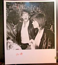 DONALD SUTHERLAND, JANE FONDA (ORIGINAL VINTAGE UNSEEN CANDID PHOTO) - $3,690.52 MXN