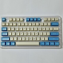 Maxkey Godspeed Blue-White SA Profile Double Shot ABS Keycaps Set 138 Ke... - $55.90
