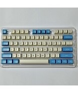 Maxkey Godspeed Blue-White SA Profile Double Shot ABS Keycaps Set 138 Ke... - $55.90