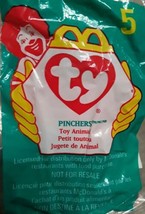 1998 Ty Teenie Beanie Baby PINCHERS the Lobster #5 McDonalds Happy Meal ... - $9.99