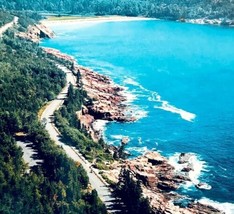 2000s Acadia National Park Maine Postcard Ocean Drive Aerial Coastal E86RP3 - $14.99