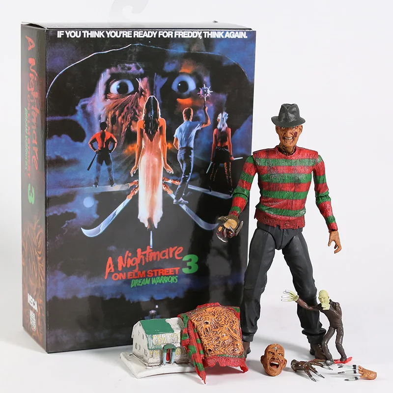 NECA  Freddy Krueger 7\&quot; Action Figure Collection - £30.76 GBP+