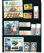 Worldwide Olympic Games 5 Sheets+stamps MNH 14857 - £7.88 GBP