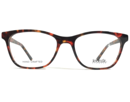 Iconik Eyeglasses Frames NIKKI C1 Black Brown Red Tortoise Square 52-18-140 - £74.55 GBP