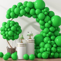 129Pcs Green Balloons Different Sizes 18 12 10 5 Inch For Garland Arch, Green La - £15.97 GBP