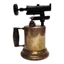 Antique Brass Blow Torch Welding Tool Steam Punk Primitive Industrial Ch... - $30.50