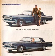 1963 Dodge Polara Car Advertisement Automobilia The Dependables Chrysler... - $29.99