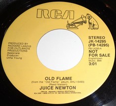 Juice Newton 45 RPM Record - Old Flame B7 - £3.09 GBP