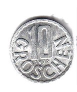 AUSTRIA Coin / 10 GROSCHEN COIN - $2.38 CAD