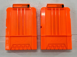 2009 Hasbro Nerf Stampede CS-6 Orange 6 Dart Magazine / Clip - Set of 2 - £11.62 GBP