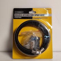 Everbilt 48 in. Braided Kitchen Side Spray Hose Kit with Multiple Adapters - $14.36