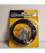 Everbilt 48 in. Braided Kitchen Side Spray Hose Kit with Multiple Adapters - $14.36