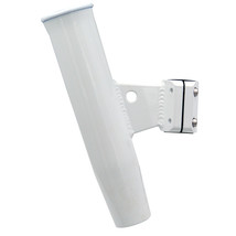 C.E. Smith Aluminum Vertical Clamp-On Rod Holder 1-5/16&quot; OD White Powdercoat w/S - £89.69 GBP