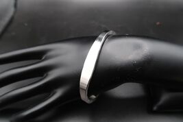 Vtg Signed "DUDE" Silver Tone Cuff Bracelet 2.75" Width Engraveable - $14.99