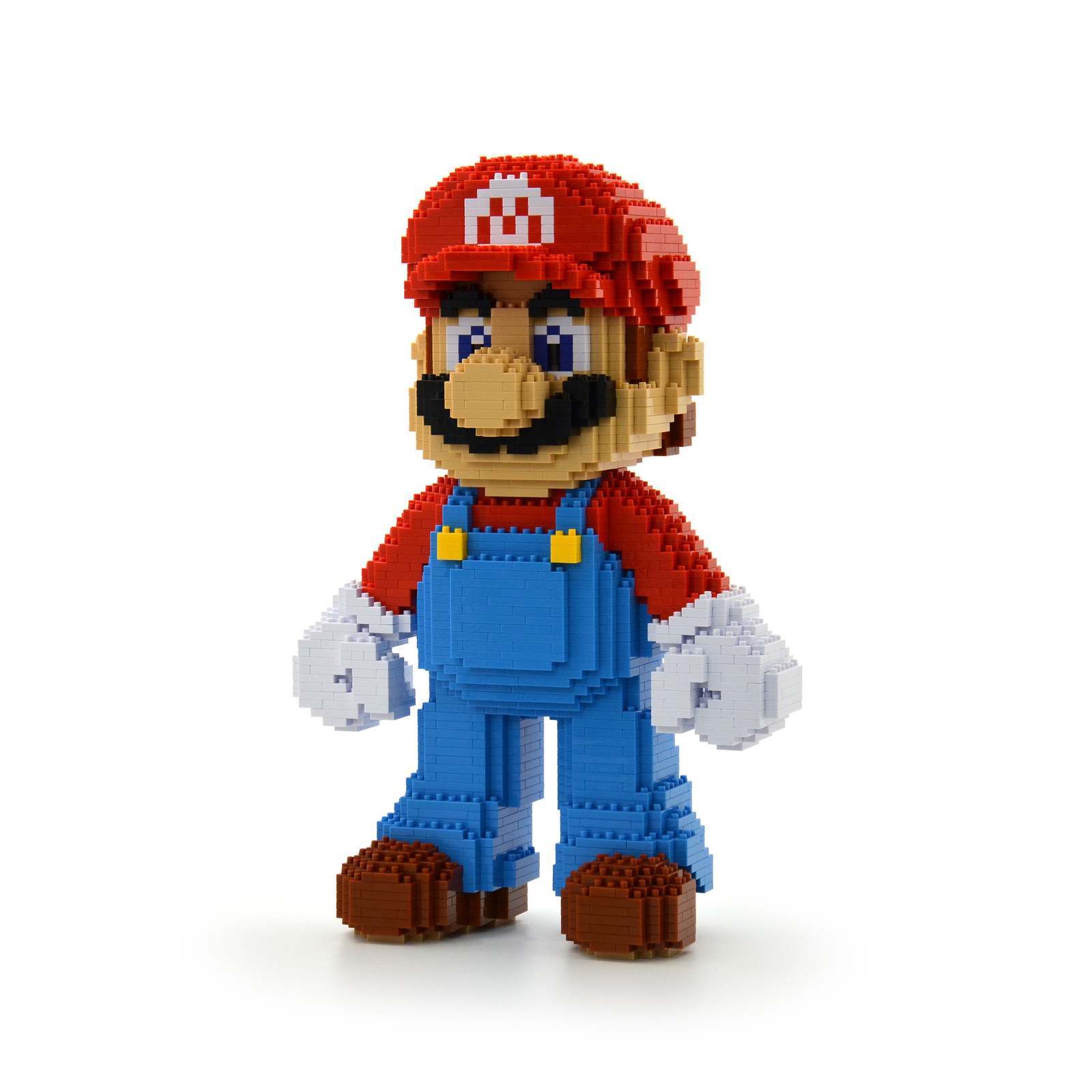 Mario (Super Mario) Brick Sculpture (JEKCA Lego Brick) DIY Kit