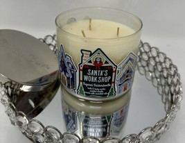 Christmas NEW B&amp;BW, Santa WorkShop Snickerdoodle 3 Wick Candle-Limited 2020 - £27.00 GBP