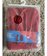 Vibrant Life Red With Pocket &amp; Hoodie Dog Sweater Size Medium - $173.21 MXN