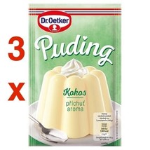 Dr.Oetker Pudding: COCONUT - Pack of 3 FREE SHIPPING - £7.36 GBP