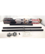 CAP 5 Ft Barbell Weightlifting Bar 3pc Solid Steel, Collars *NO PLATES* ... - $34.30 CAD