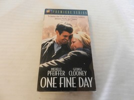 One Fine Day (VHS, 1997, Premiere Series) George Clooney, Michelle Pfeiffer - $9.00