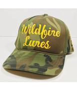 Vintage Wildfire Lures Camo SnapBack Trucker Hat Cap Fishing Retro San S... - $413.01 MXN