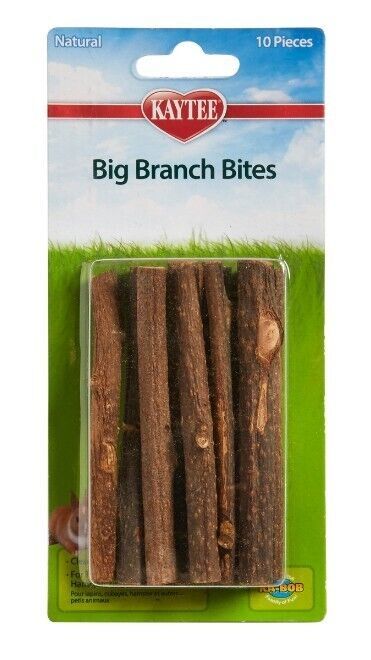 Primary image for Kaytee Big Branch Bites Chew Treats for Small Animals - 10 count