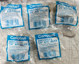 Air Valve 1/4&#39;&#39; D x 1/2&#39;&#39; D Mount 250-PSI Lead Free Snifter Campbell Bra... - $91.42 MXN