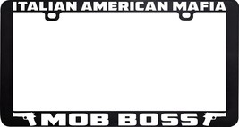 Mob Boss Italian American Mafia Italy License Plate Frame Holder - £5.17 GBP