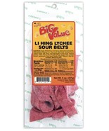 Enjoy Li Hing Lychee Sour Belts 8 Oz. (Pack Of 2  Bags) - $942.26 MXN