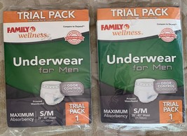 Incontinence Underwear for Men Trial Pack 2 Pieces - £7.19 GBP