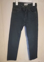 Wrangler Boys Straight Fit Jeans Adjustable Waist band sz 12 Regular Dark Blue - £11.40 GBP