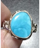 SALE!!! Natural Arizona Sleeping Beauty Turquoise Ring 3.65ct sz9 - £292.56 GBP