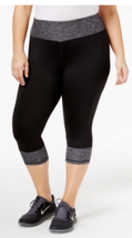 Ideology Womens Workout Colorblock Athletic Leggings - $11.00